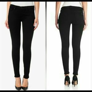 Hudson Black Krista Super Skinny Jeans